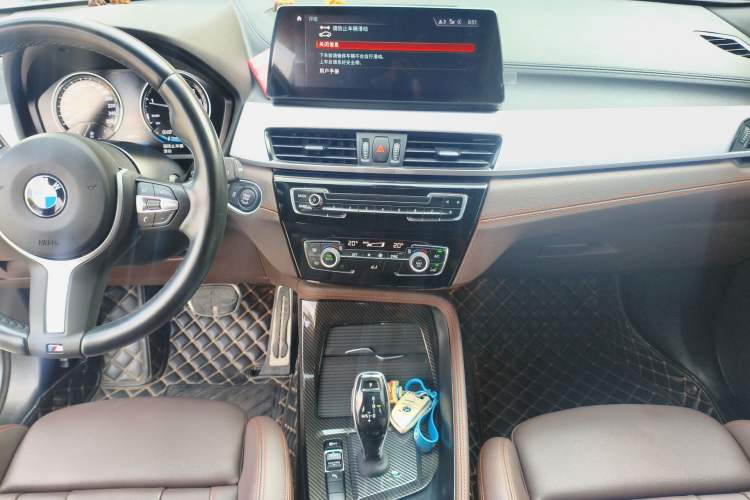 Used BMW X2 2021 sDrive25i Midnight Edition Audio And AC Panel