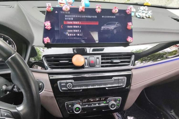 Used BMW X2 2021 sDrive25i M Sport Package Audio And AC Panel