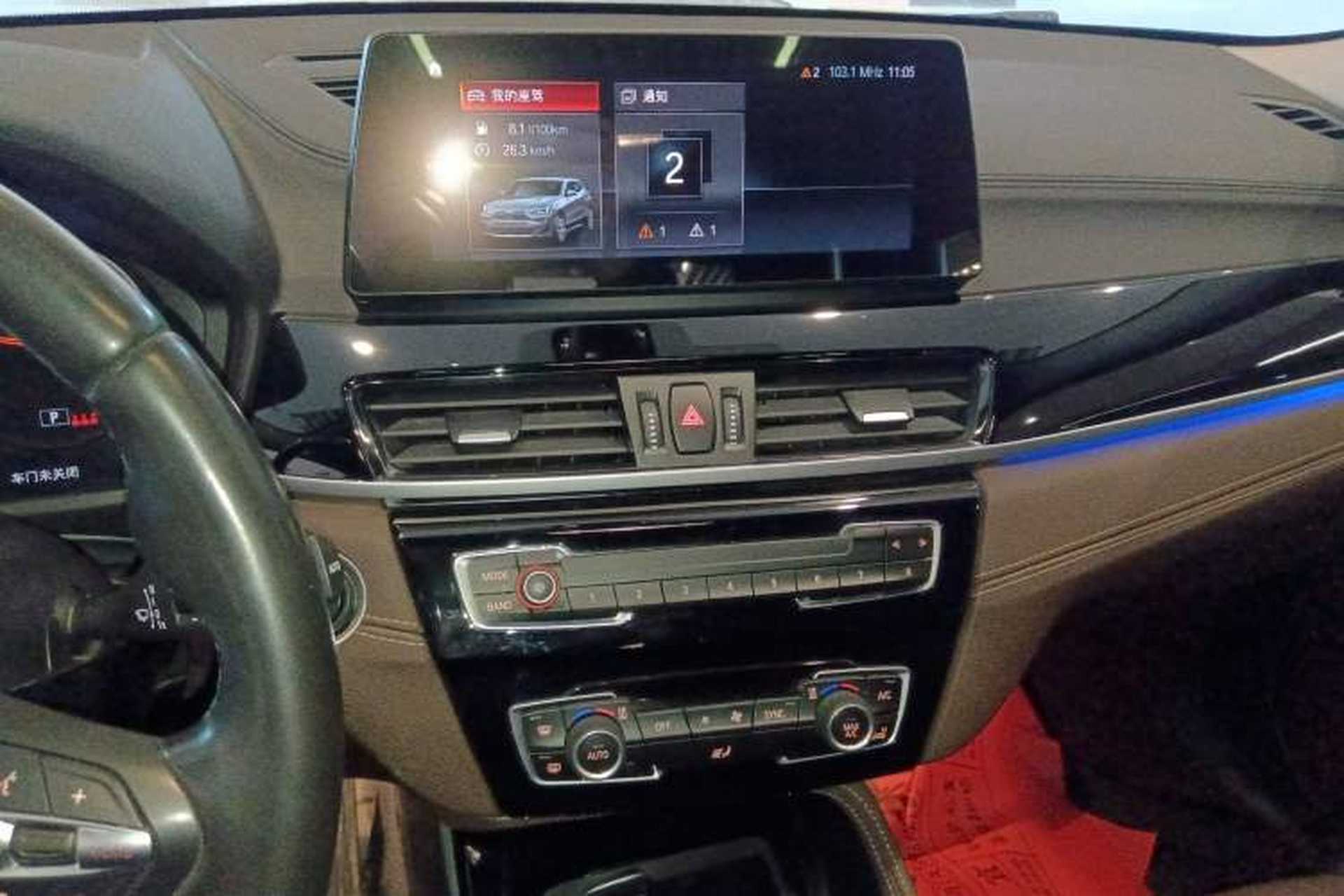 Used BMW X2 2021 sDrive25i M Sport Package Audio And AC Panel