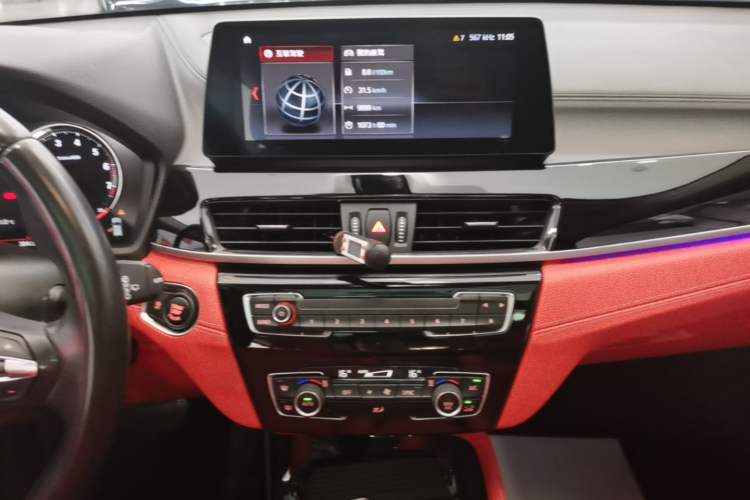 Used BMW X2 2021 Restyled sDrive25i M Sport Package Audio And AC Panel