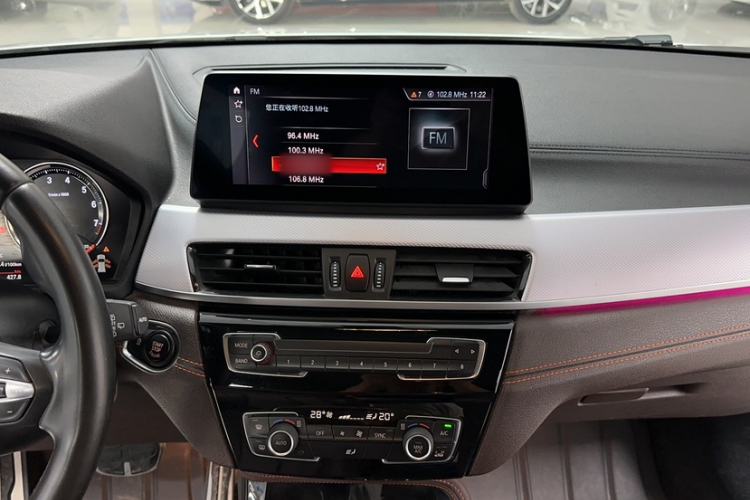 Used BMW X2 2021 Restyled sDrive25i Midnight Edition Audio And AC Panel