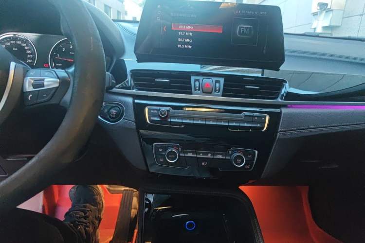 Used BMW X2 2021 Restyled sDrive25i M Sport Package Audio And AC Panel
