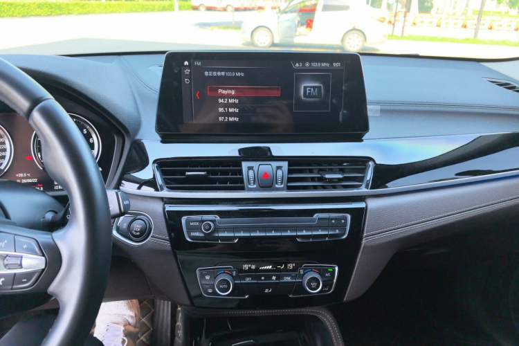 Used BMW X2 2021 Restyled sDrive25i M Sport Package Audio And AC Panel