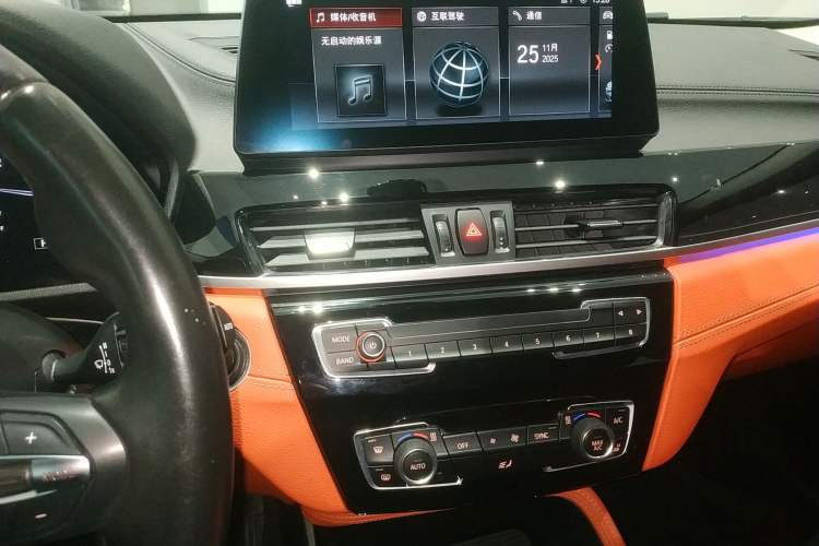 Used BMW X2 2021 Restyled sDrive25i M Sport Package Audio And AC Panel