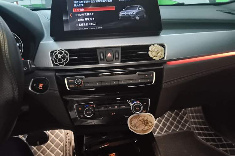 Used BMW X2 2021 Restyled sDrive25i Midnight Edition Audio And AC Panel