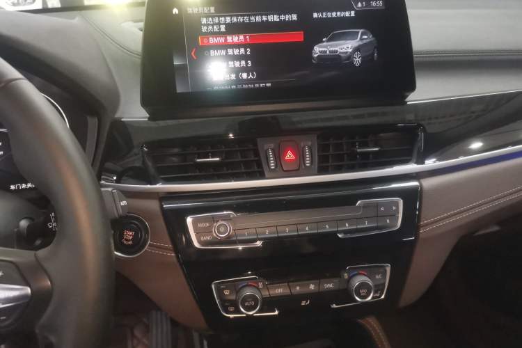 Used BMW X2 2021 sDrive25i Leading Model M Sport Package Audio And AC Panel