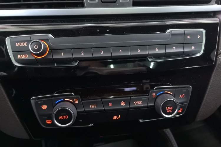 Used BMW X2 2021 Restyled sDrive25i M Sport Package Audio And AC Panel