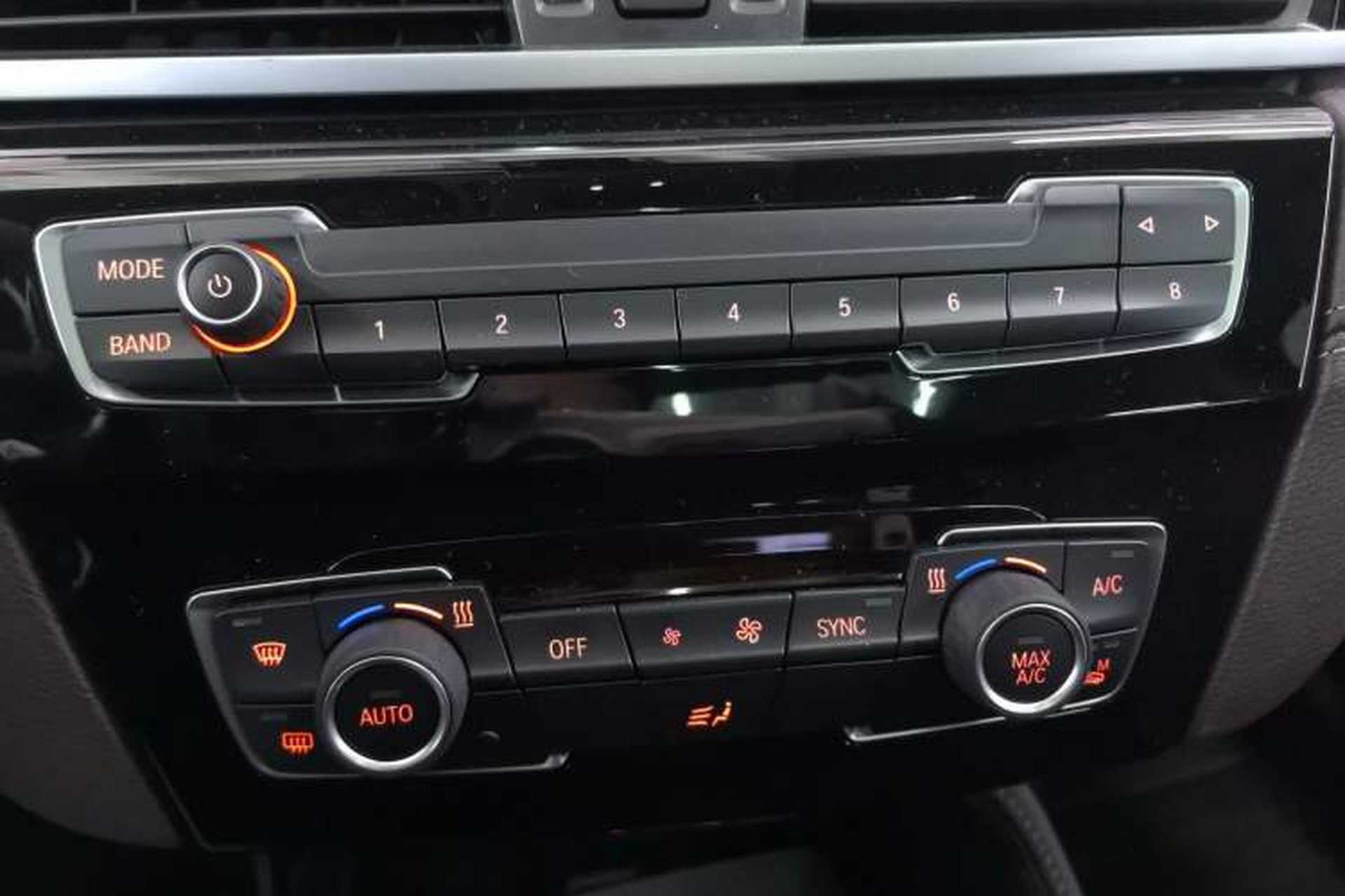 Used BMW X2 2021 Restyled sDrive25i M Sport Package Audio And AC Panel