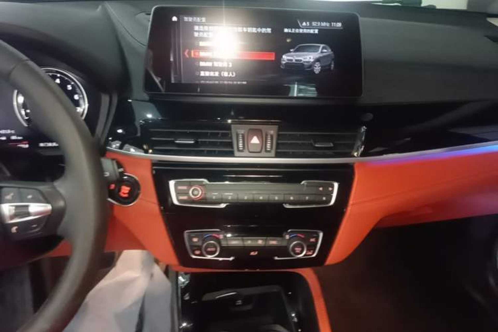 Used BMW X2 2021 sDrive25i M Sport Package Audio And AC Panel