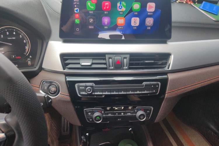 Used BMW X2 2021 Restyled sDrive25i Midnight Edition Audio And AC Panel