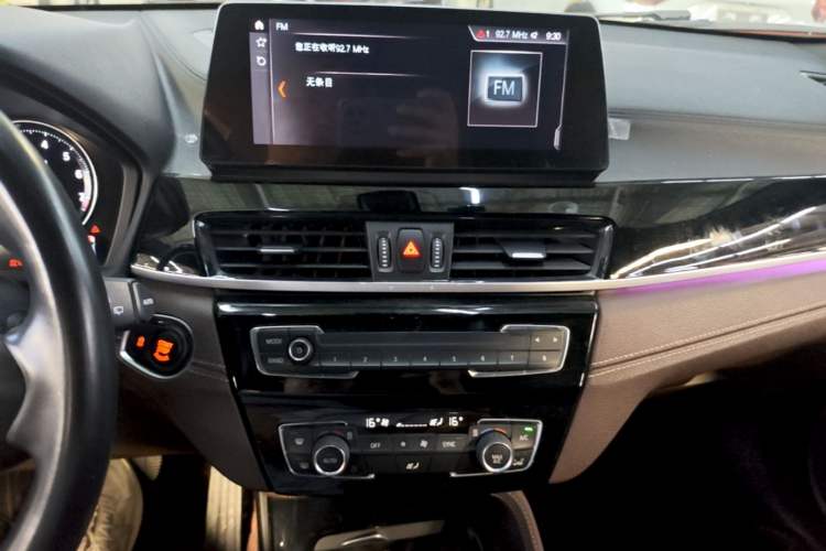 Used BMW X2 2021 sDrive25i Leading Model M Sport Package Audio And AC Panel