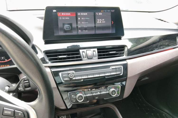 Used BMW X2 2021 sDrive20i M Sport Package Audio And AC Panel