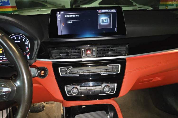 Used BMW X2 2021 sDrive25i Leading Model M Sport Package Audio And AC Panel