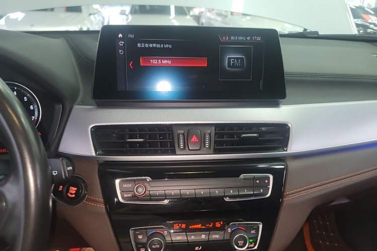 Used BMW X2 2021 Restyled sDrive25i Midnight Edition Audio And AC Panel