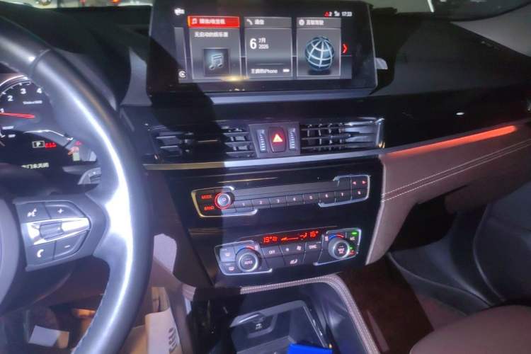 Used BMW X2 2021 sDrive25i M Sport Package Audio And AC Panel