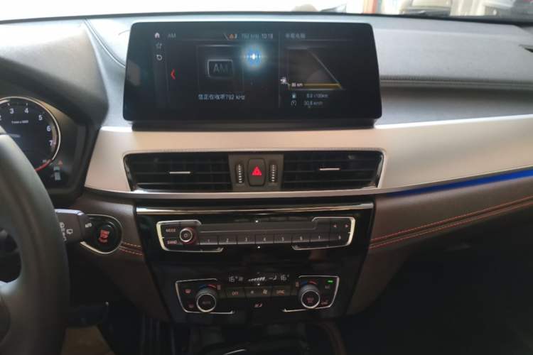 Used BMW X2 2021 Restyled sDrive25i M Sport Package Audio And AC Panel