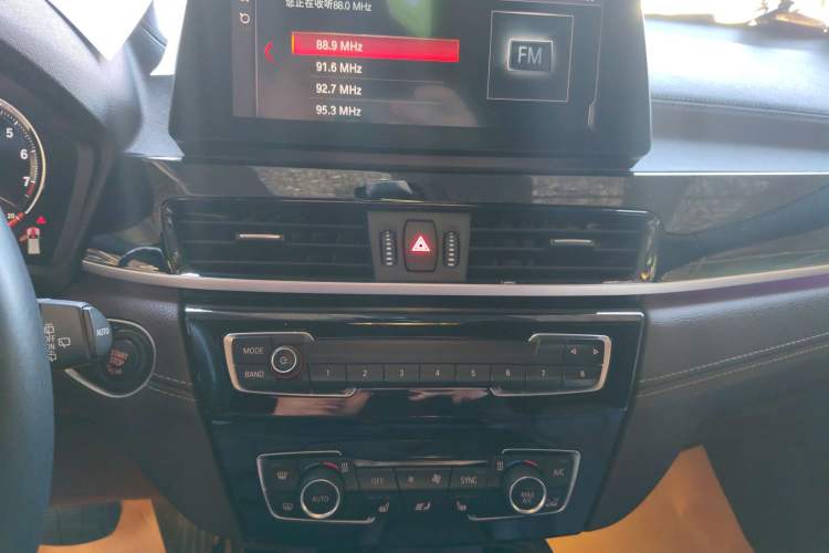 Used BMW X2 2021 sDrive25i Leading Model M Sport Package Audio And AC Panel