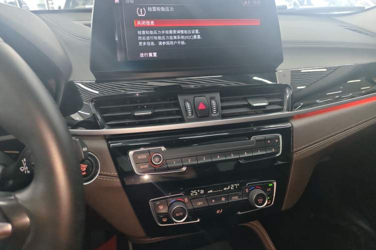 Used BMW X2 2021 Restyled sDrive25i M Sport Package Audio And AC Panel