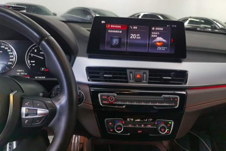 Used BMW X2 2021 Restyled sDrive25i Midnight Edition Audio And AC Panel