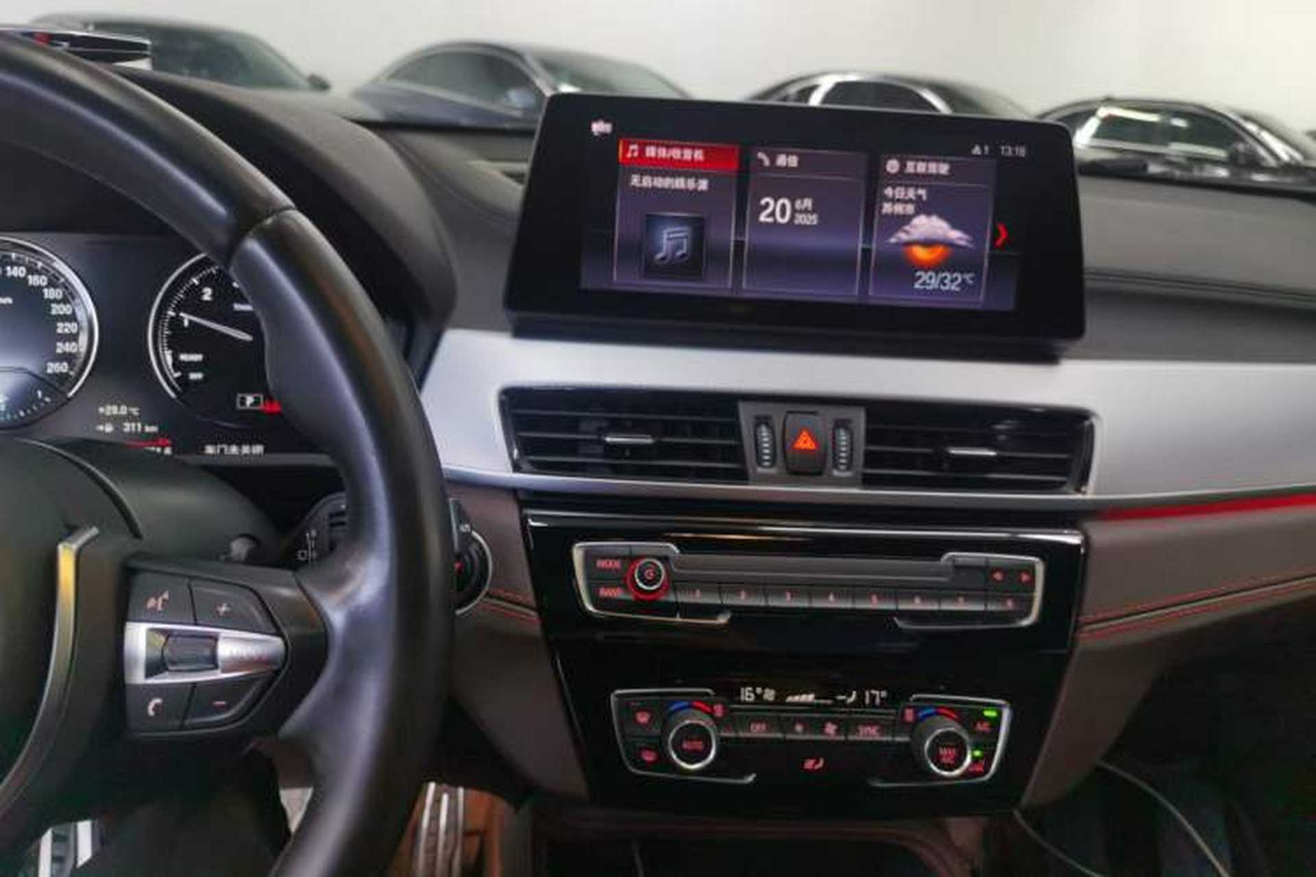 Used BMW X2 2021 Restyled sDrive25i Midnight Edition Audio And AC Panel