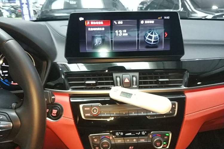 Used BMW X2 2021 Restyled sDrive25i M Sport Package Audio And AC Panel