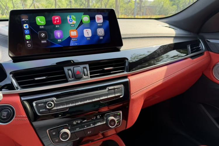 Used BMW X2 2021 sDrive25i Leading Model M Sport Package Audio And AC Panel