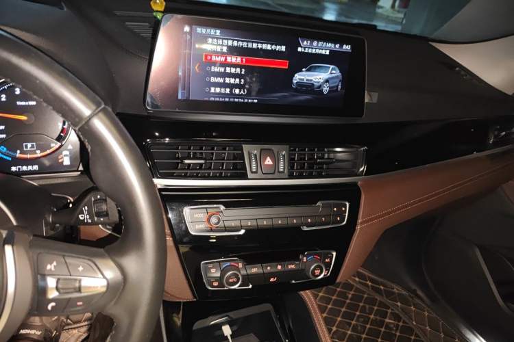 Used BMW X2 2021 Restyled sDrive25i M Sport Package Audio And AC Panel