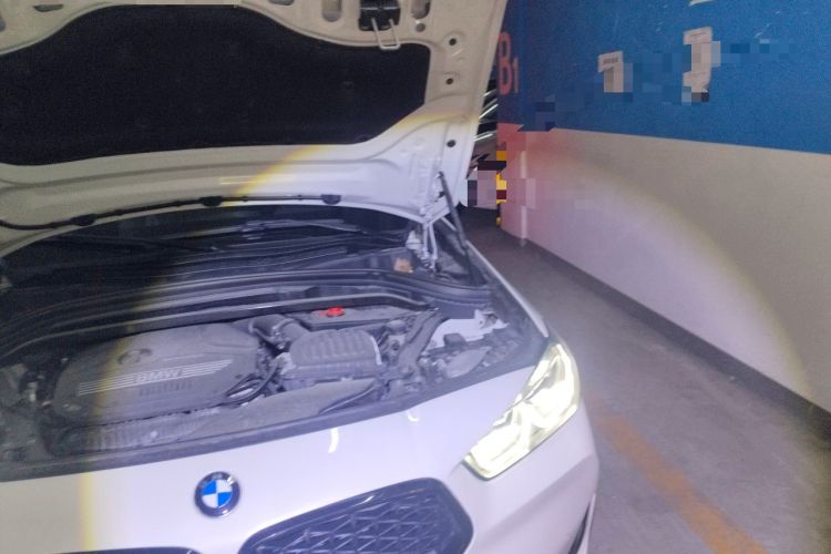 Used BMW X2 2021 Updated xDrive25i Midnight Edition Engine Bay Left