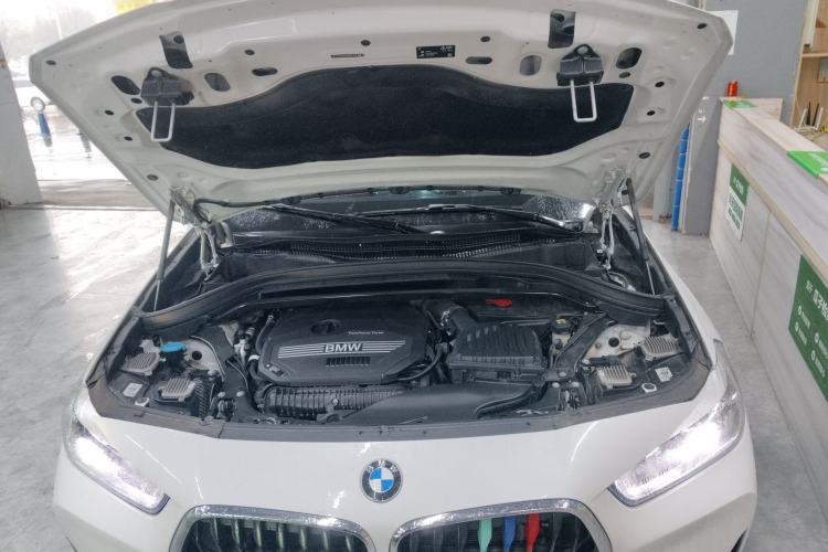 Used BMW X2 2021 sDrive25i Luxury Model with M Sport Package Engine Bay