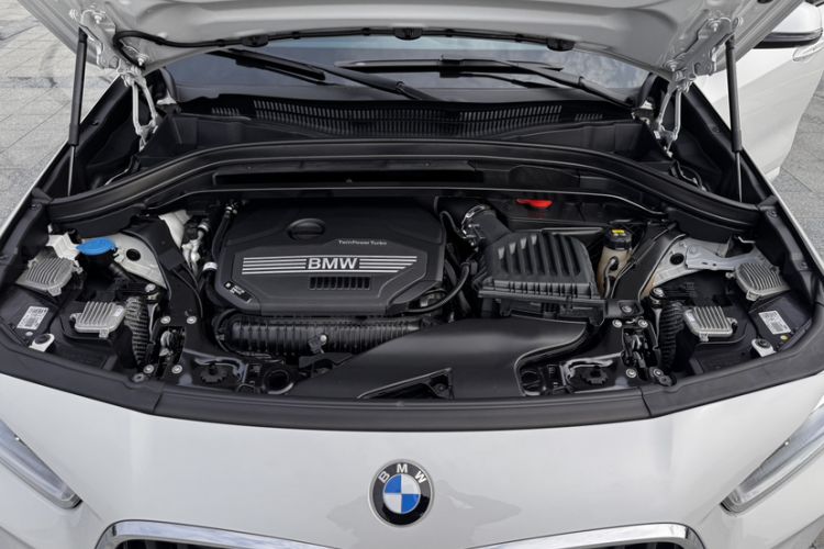Used BMW X2 2021 sDrive25i Luxury Model with M Sport Package Engine Bay