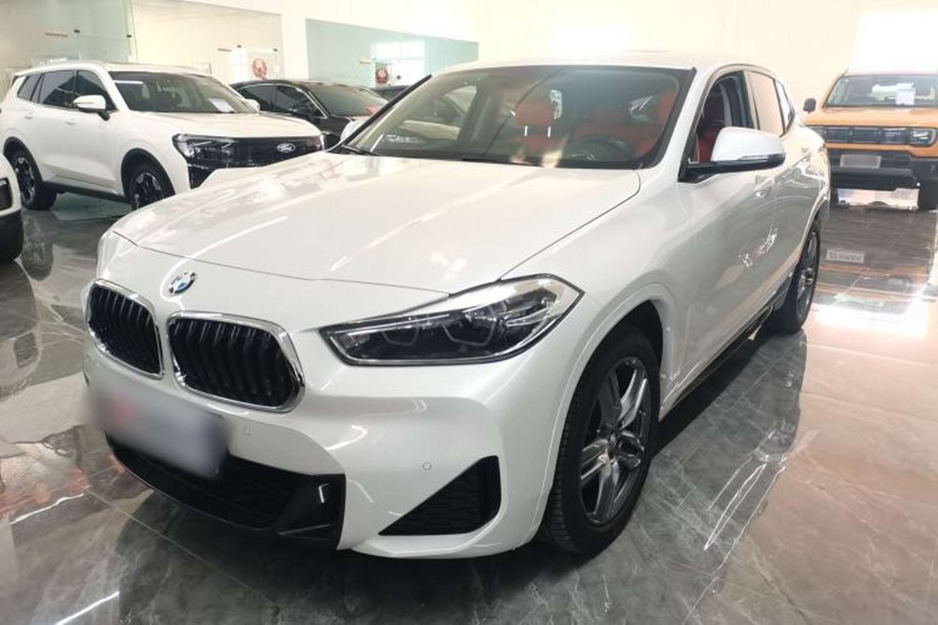 Used BMW X2 2021 Restyled sDrive25i M Sport Package Front Left 45 Deg