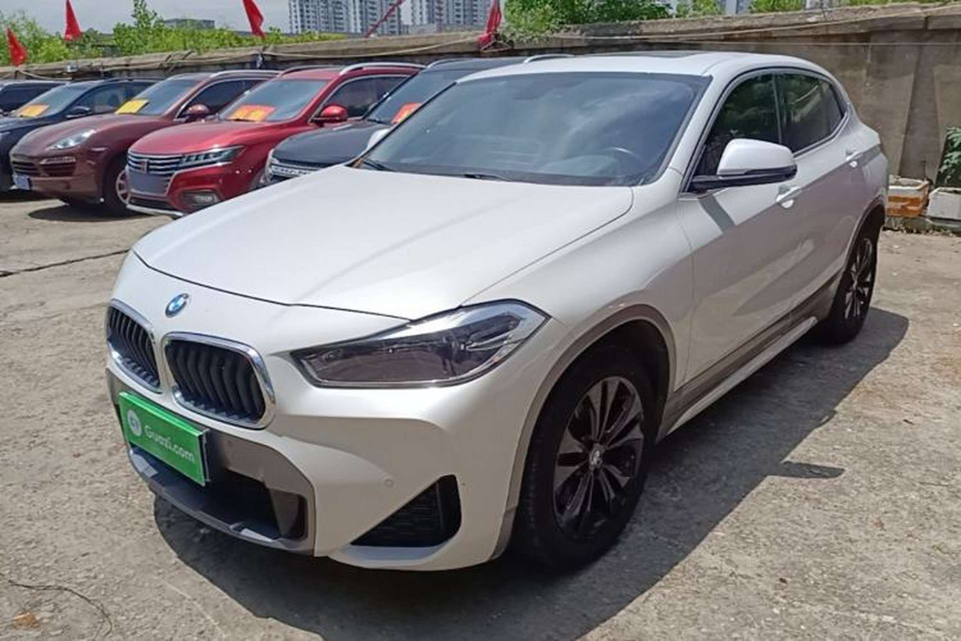 Used BMW X2 2021 Restyled sDrive25i M Sport Package Front Left 45 Deg