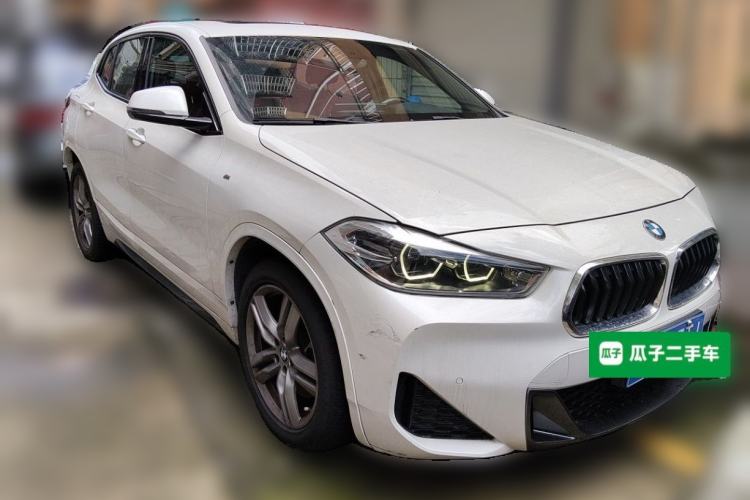 Used BMW X2 2021 sDrive25i Midnight Edition Front Right 45 Deg
