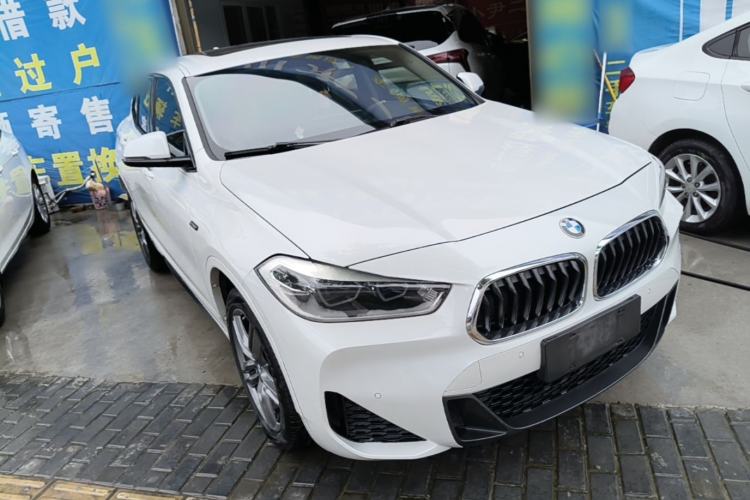 Used BMW X2 2021 Restyled sDrive25i M Sport Package Front Right 45 Deg