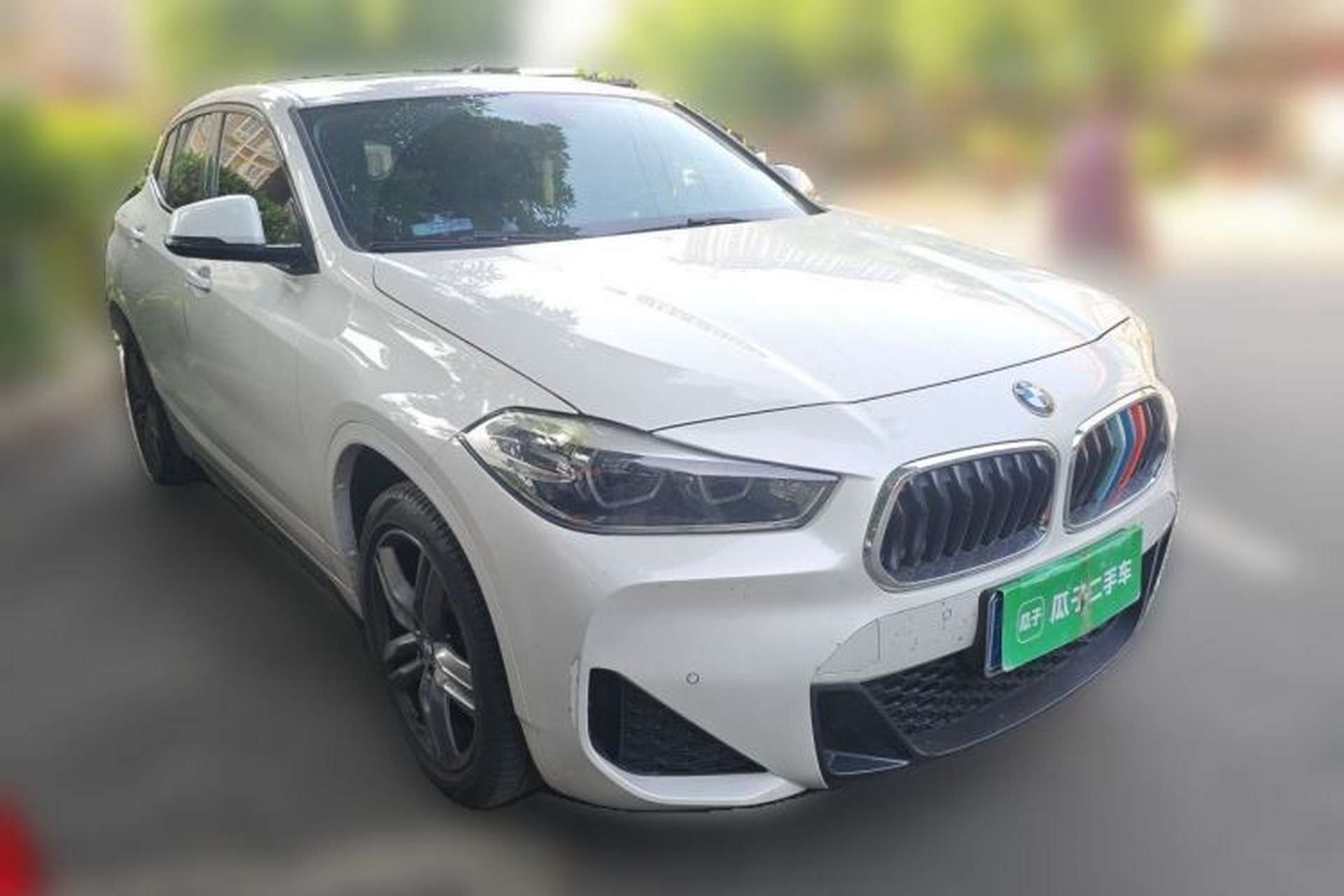 Used BMW X2 2021 Restyled sDrive25i M Sport Package Front Right 45 Deg
