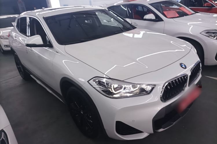 Used BMW X2 2021 Restyled sDrive25i M Sport Package Front Right 45 Deg