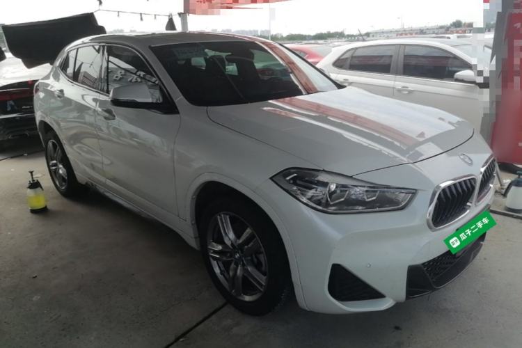 Used BMW X2 2021 Restyled sDrive25i M Sport Package Front Right 45 Deg