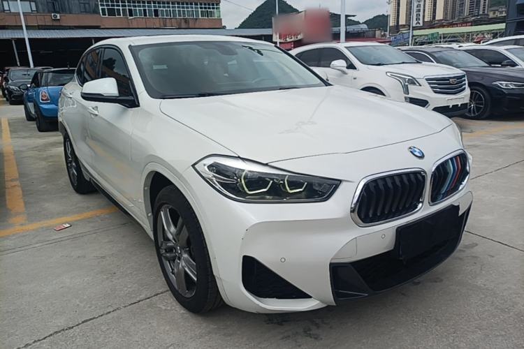 Used BMW X2 2021 Restyled sDrive25i M Sport Package Front Right 45 Deg