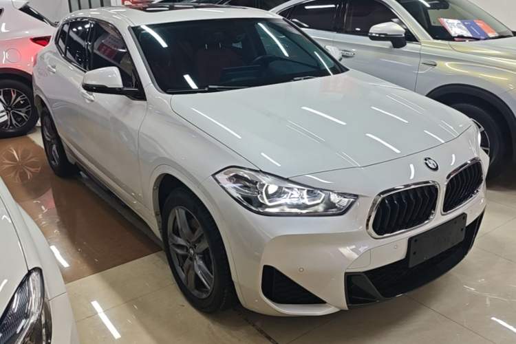 Used BMW X2 2021 Restyled sDrive25i M Sport Package Front Right 45 Deg