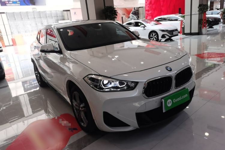Used BMW X2 2021 Restyled sDrive25i M Sport Package Front Right 45 Deg