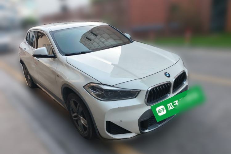 Used BMW X2 2021 sDrive25i Midnight Edition Front Right 45 Deg