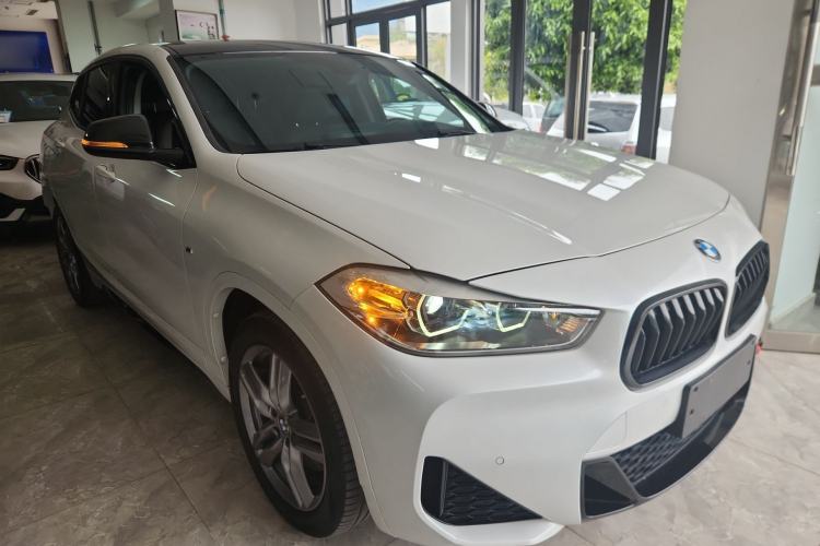 Used BMW X2 2021 Restyled sDrive25i M Sport Package Front Right 45 Deg