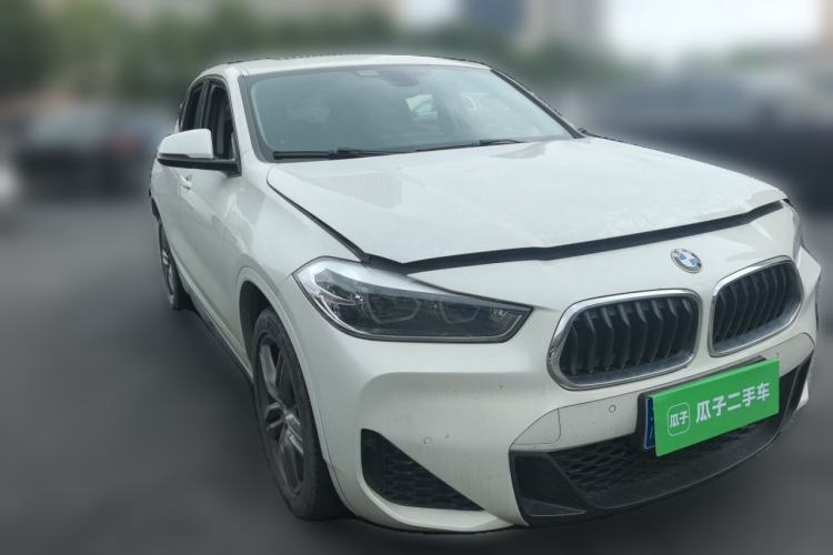 Used BMW X2 2021 Restyled sDrive25i M Sport Package Front Right 45 Deg
