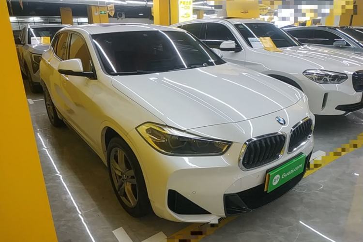 Used BMW X2 2021 Restyled sDrive25i M Sport Package Front Right 45 Deg