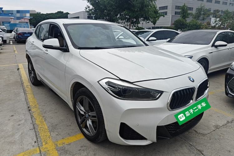 Used BMW X2 2021 sDrive25i M Sport Package Front Right 45 Deg