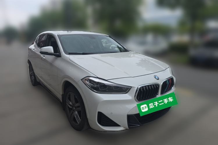 Used BMW X2 2021 Restyled sDrive25i M Sport Package Front Right 45 Deg