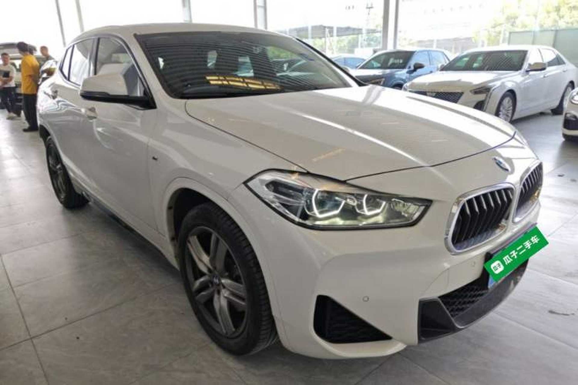 Used BMW X2 2021 sDrive25i Leading Model M Sport Package Front Right 45 Deg
