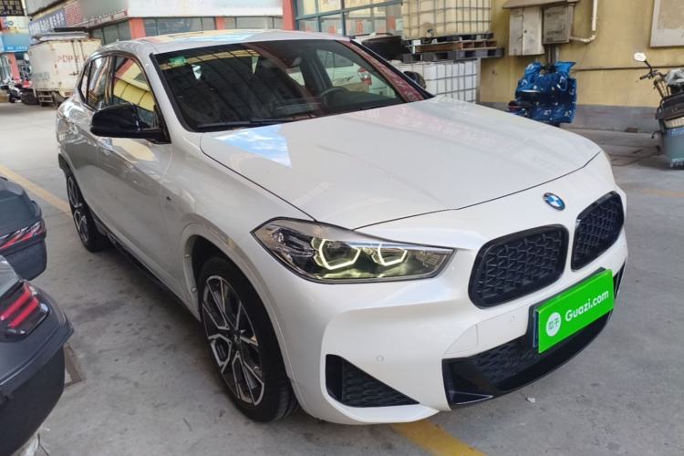 Used BMW X2 2021 Restyled sDrive25i M Sport Package Front Right 45 Deg