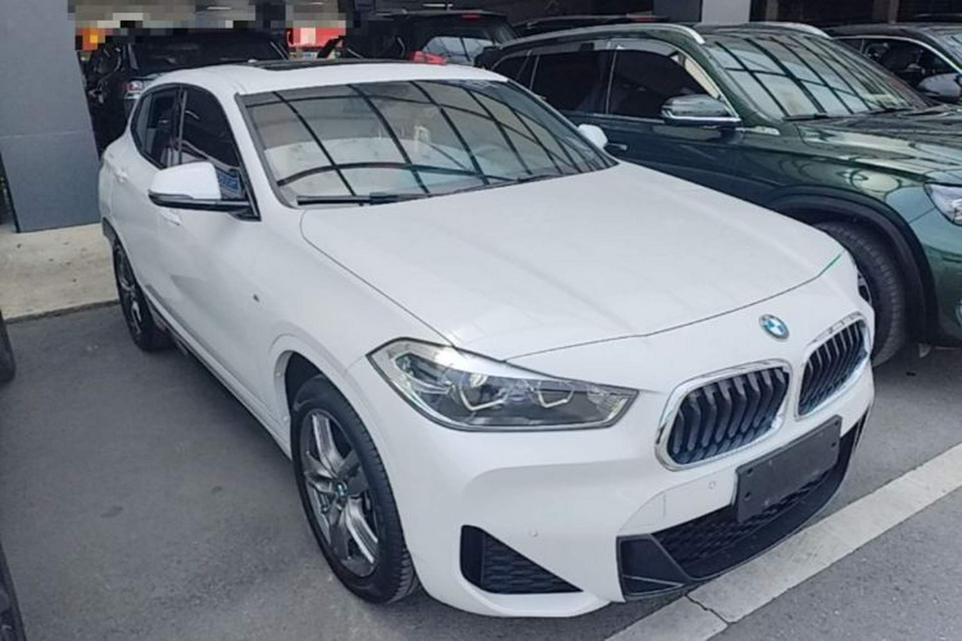 Used BMW X2 2021 sDrive25i Leading Model M Sport Package Front Right 45 Deg