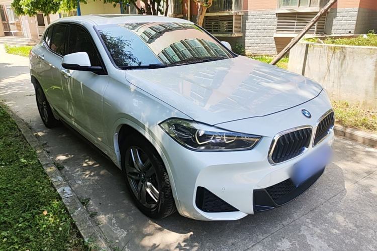 Used BMW X2 2021 Restyled sDrive25i M Sport Package Front Right 45 Deg